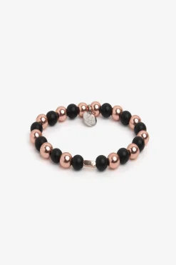 Pink medium pearls bracelet