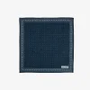 Pochette a pois blu