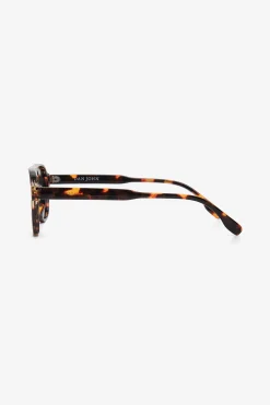 "Positano" round tortoiseshell sunglasses