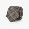Purple Prince of Wales print tie