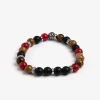 Red medium pearls bracelet