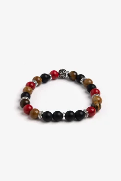 Red medium pearls bracelet