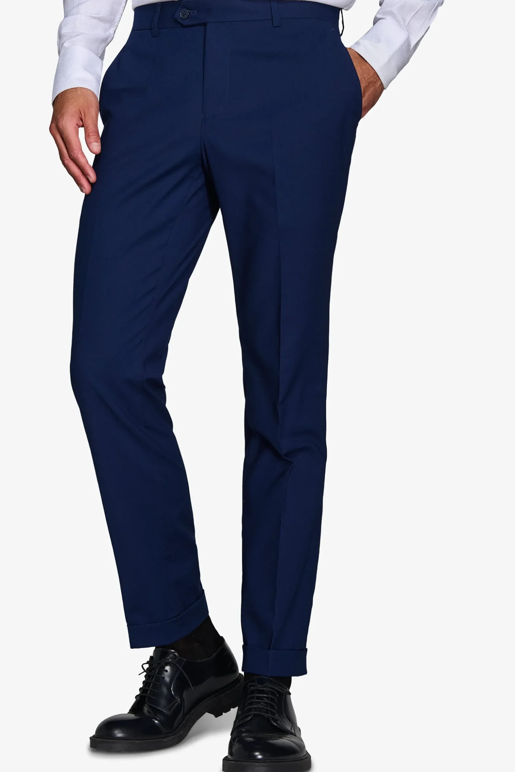 Royal blue classic trousers