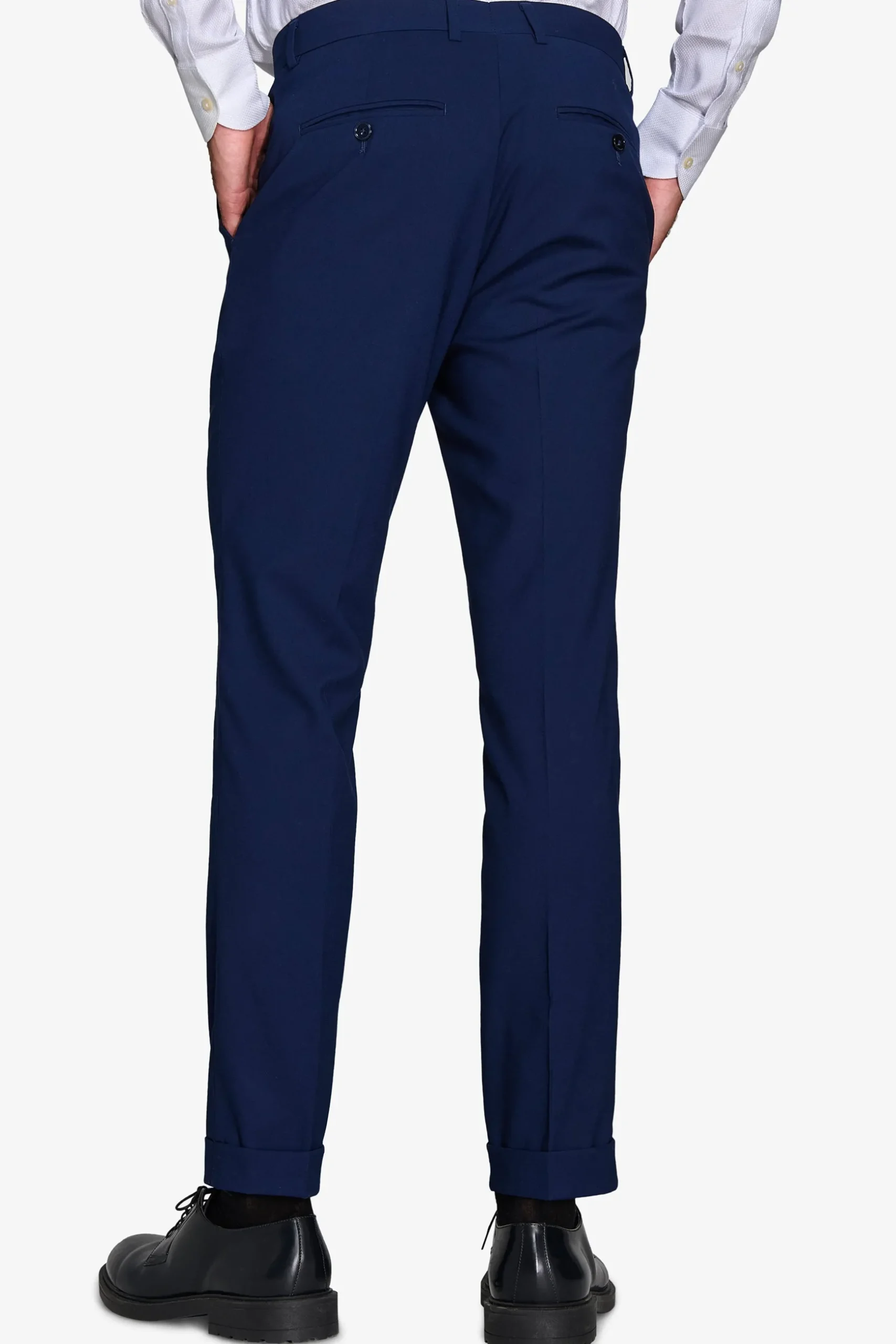 Royal blue classic trousers