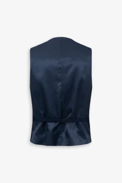 Royal blue classic waistcoat