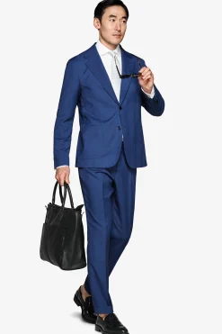 Royal blue Prince of Wales blazer