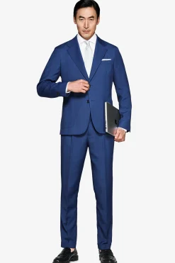 Royal blue Prince of Wales blazer