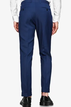 Royal blue Prince of Wales trousers