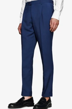 Royal blue Prince of Wales trousers