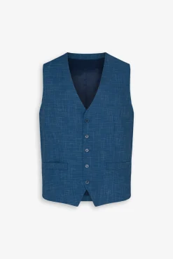 Royal slub canvas waistcoat