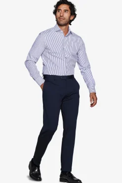 Royal striped shirt