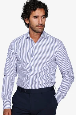 Royal striped shirt
