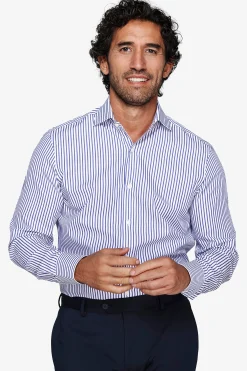 Royal striped shirt