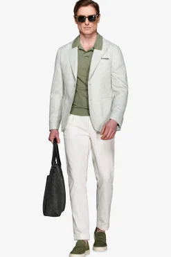 Sage Pied de Poule blazer