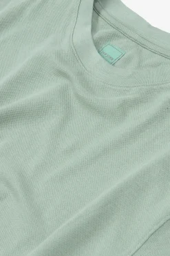 Sage piquet t-shirt