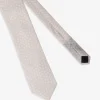 Sand micro diamond pattern tie