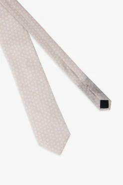 Sand micro diamond pattern tie