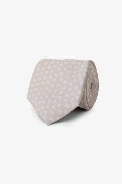 Sand micro diamond pattern tie