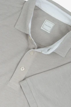 Sand piquet polo shirt