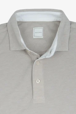 Sand piquet polo shirt