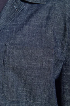 "Shibuya" denim suit overshirt