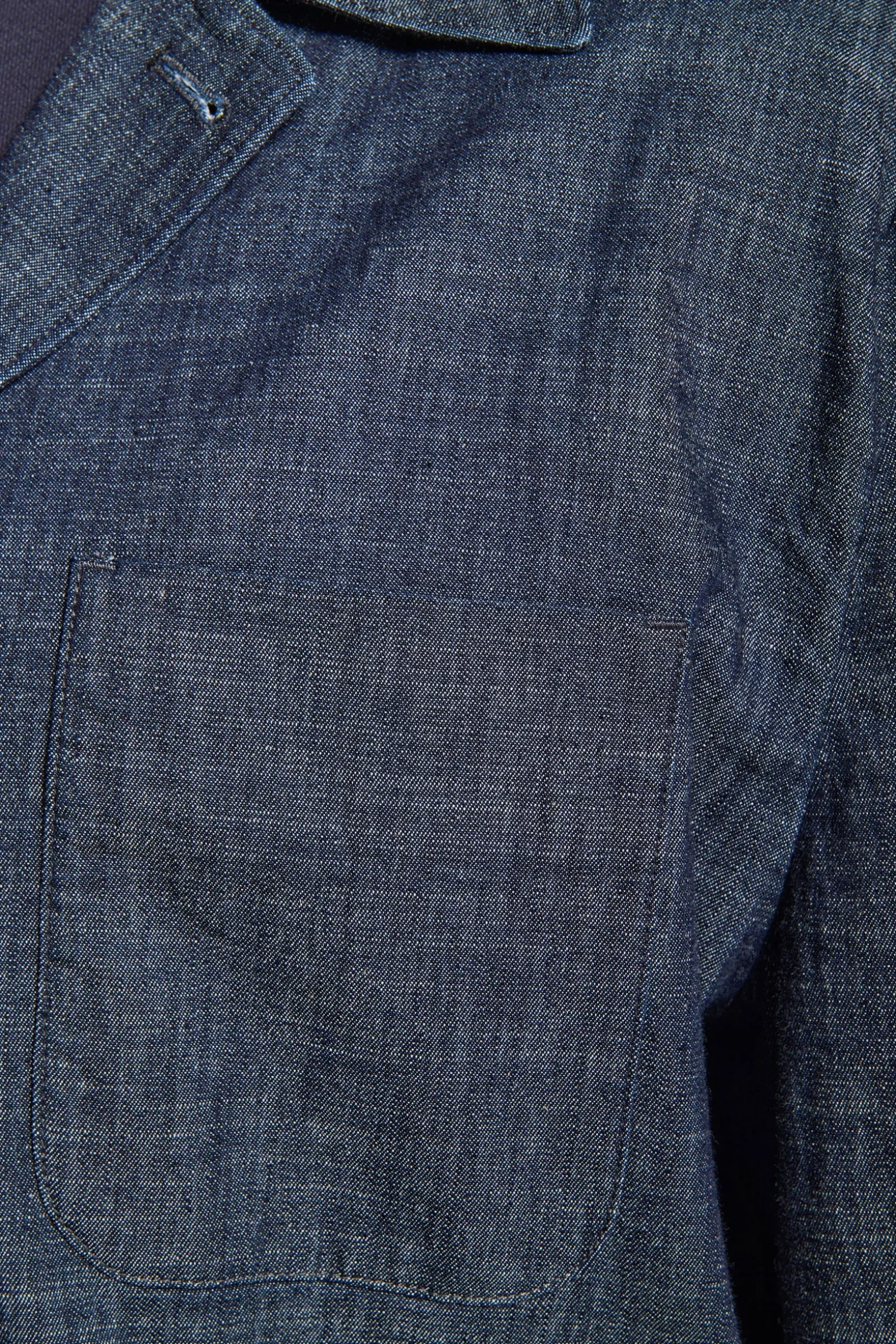 "Shibuya" denim suit overshirt