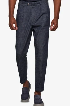 "Shibuya" denim suit trousers