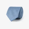 Sky micro-pattern tie