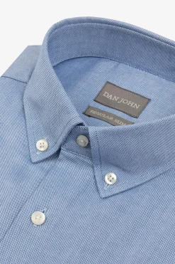 Sky Oxford button down regular slim shirt