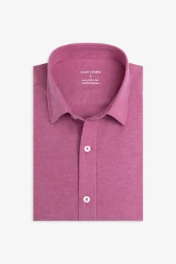 Strawberry linen blend shirt