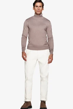 Taupe basic turtleneck