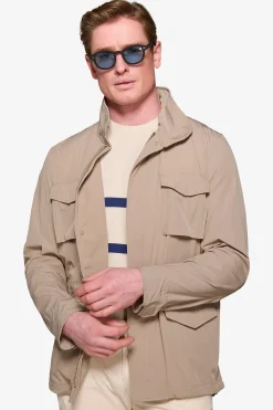 Taupe Relax Tech field jacket