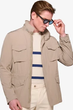 Taupe Relax Tech field jacket