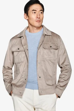 Taupe short jacket