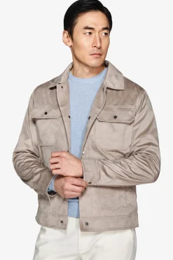 Taupe short jacket