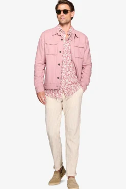 Tropea linen blend overshirt