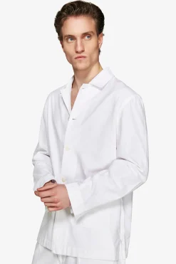 VOLUME White linen blend blazer