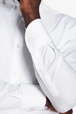 White button down Oxford shirt