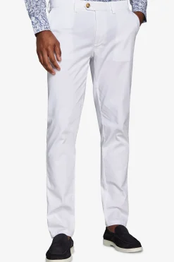 White chino pants