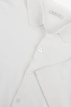 White short sleeved knit shirt