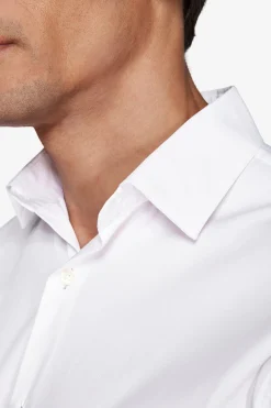 White stretch shirt